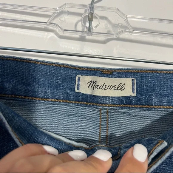 Madewell 11" High-Rise Skinny Jeans in Maricopa Wash Size 34 - Picture 4 of 12